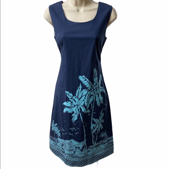 Disney Dresses & Skirts - Disney Tiki Room Size 4 Dress Blue